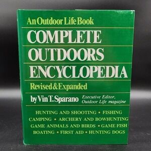Complete Outdoors Encyclopedia Hardcover Book New Old Stk Vin T Sparano Revised